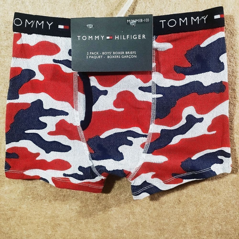 Tommy Hilfiger Boys Boxer Briefs Underwear -J